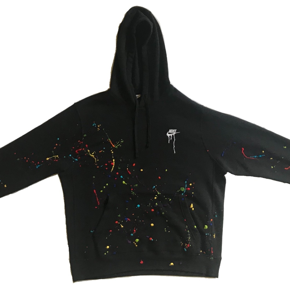 Nike Custom Paint Embroidered Bandulu Hoodie